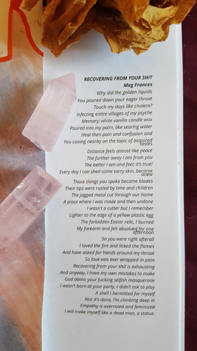 recovering from your shit