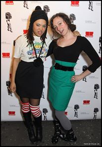 Meg and Kaitlin at Cinekink